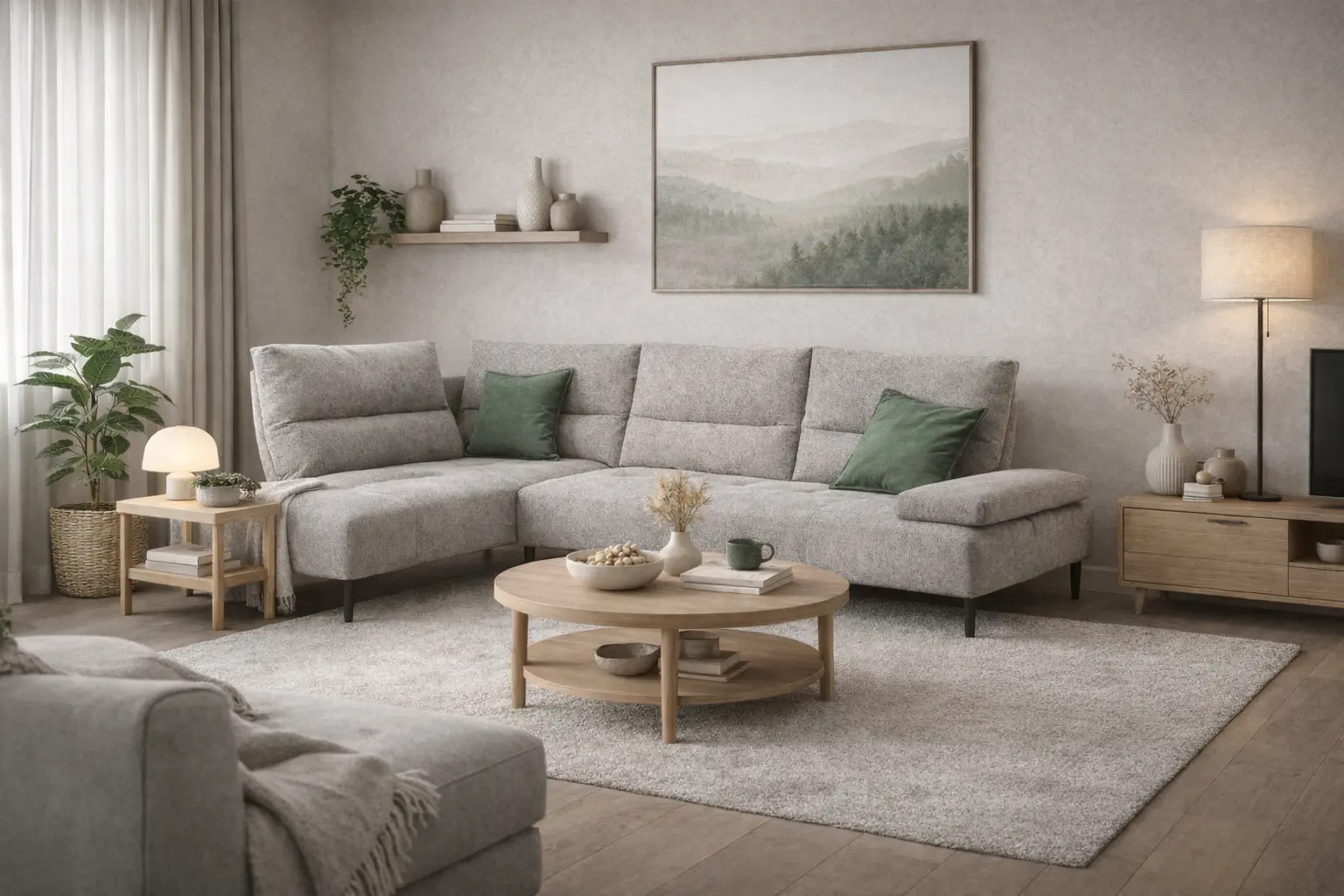 Divano con penisola Tate