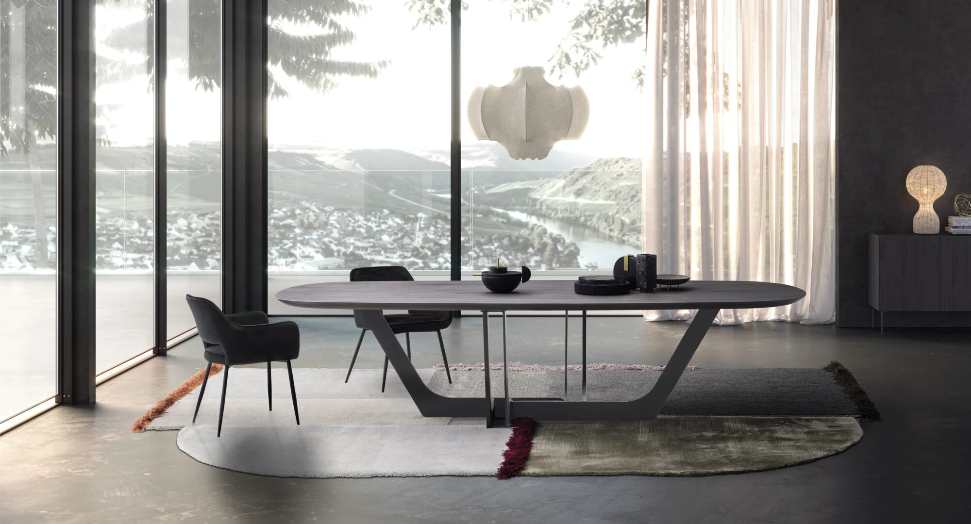 Tavolo in rovere Atena