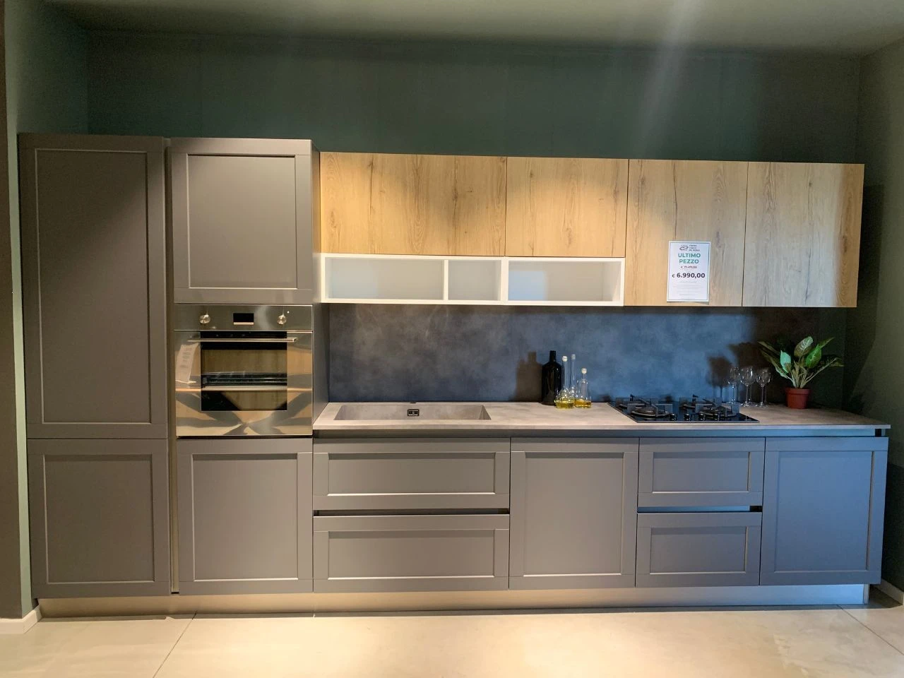 Cucina Fusion Arredo3 con elettrodomestici Franke