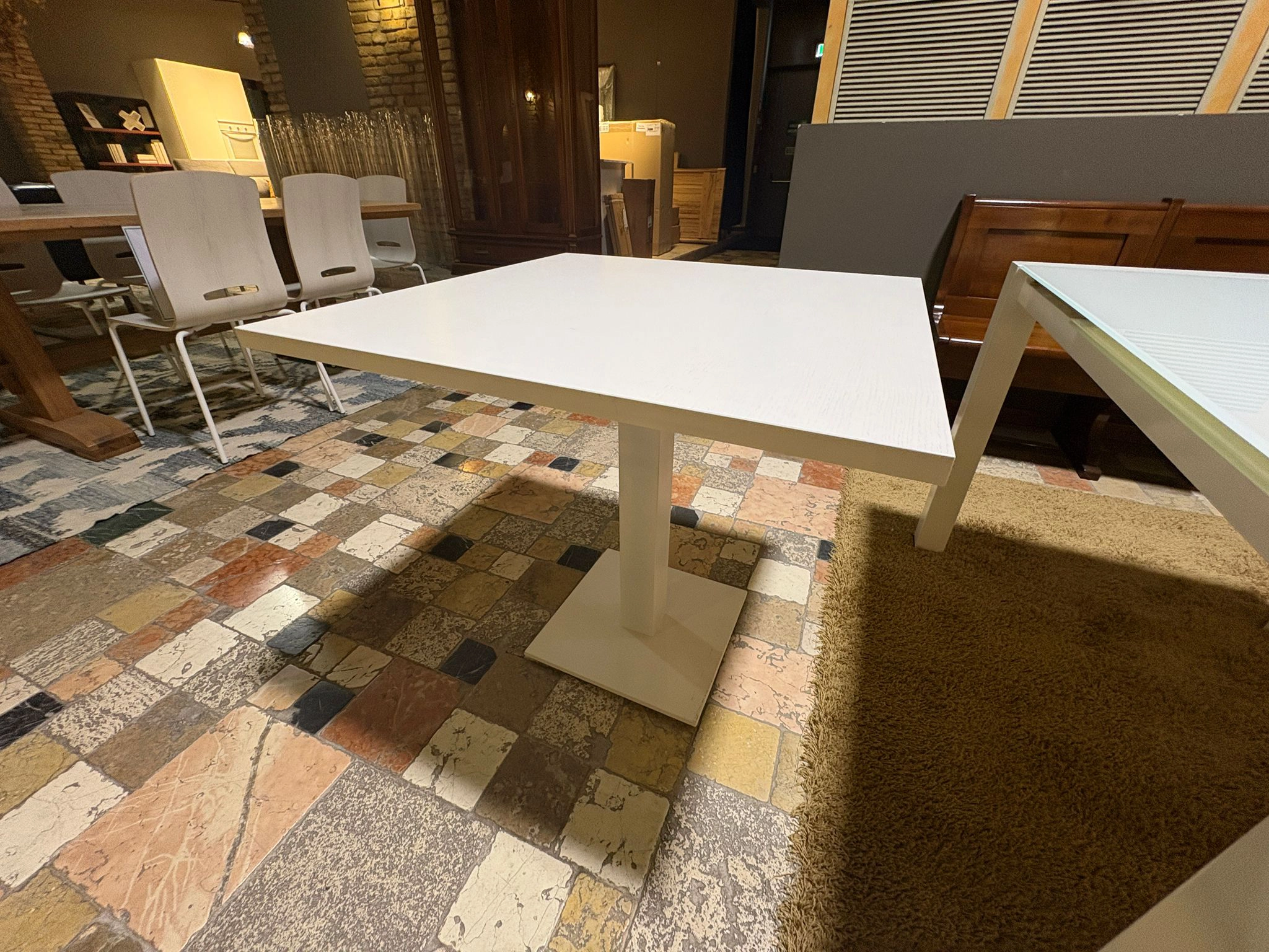 Tavolo quadrato white