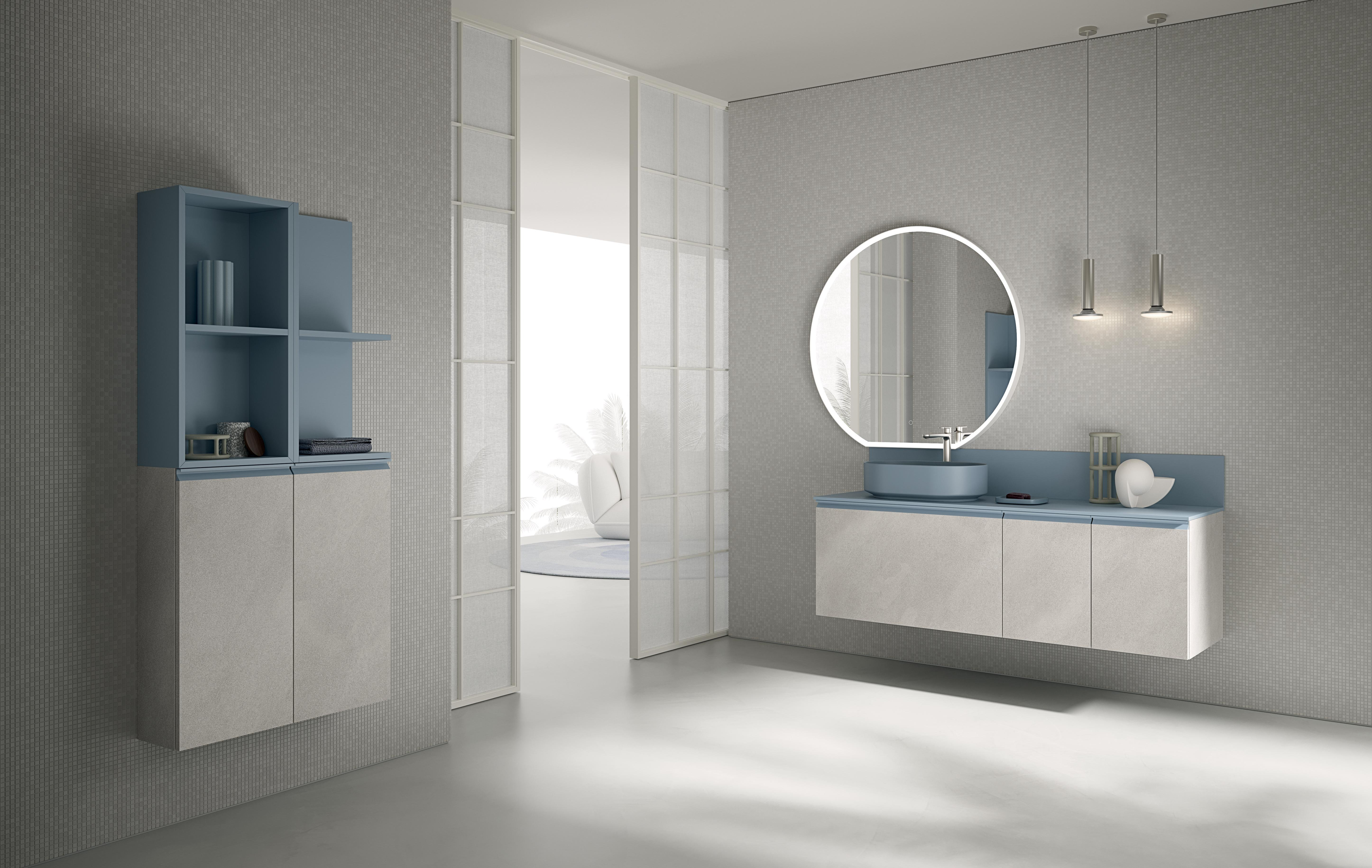 Mobile bagno ceruleo