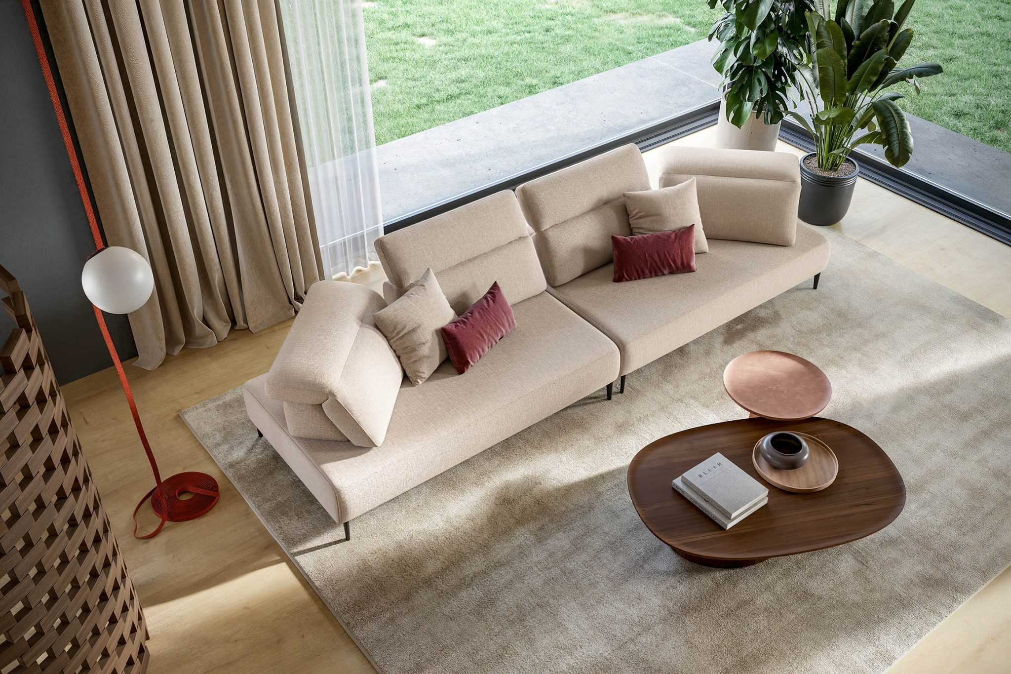 Divano componibile Asso