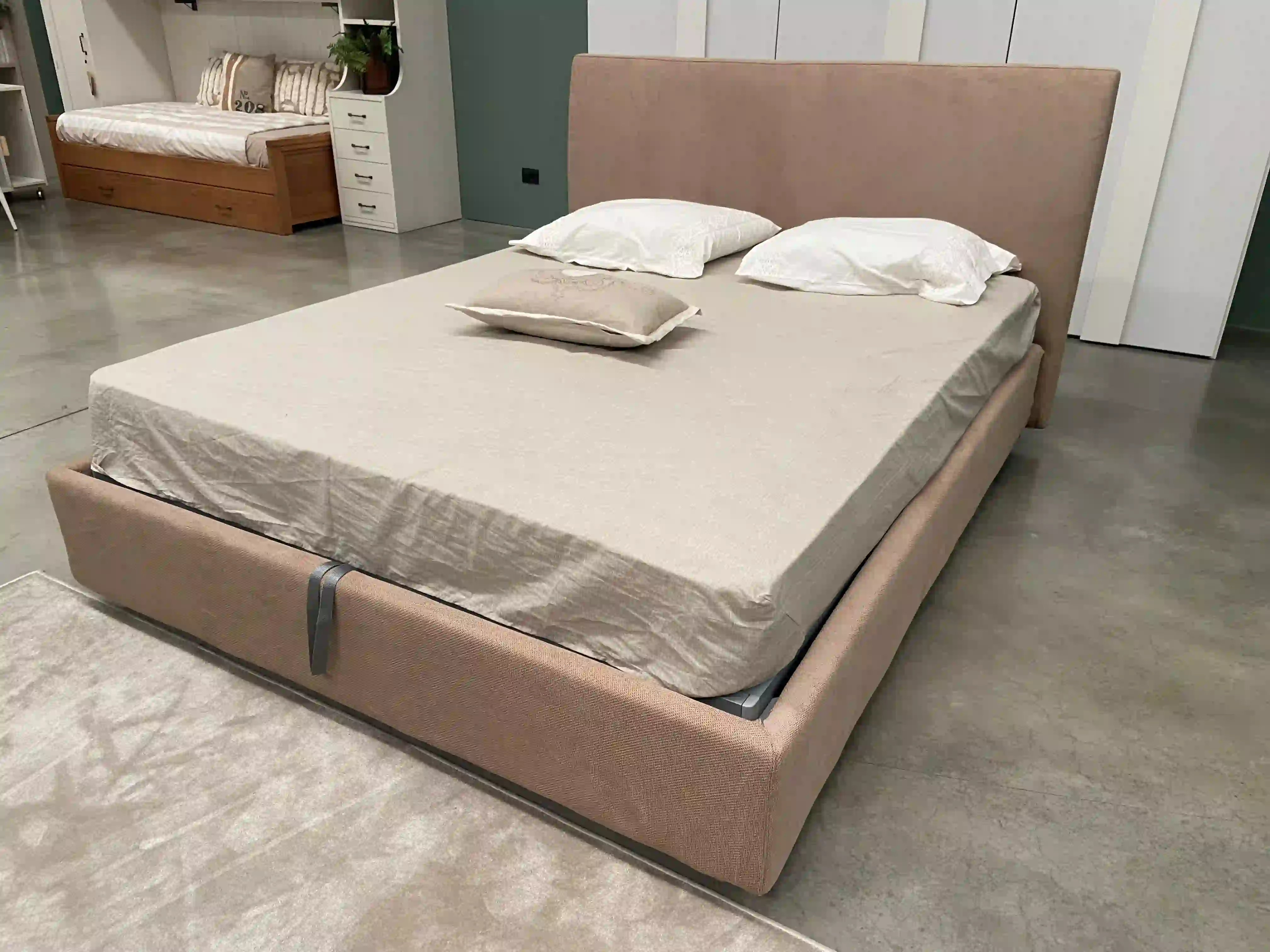 Letto imbottito Margherita