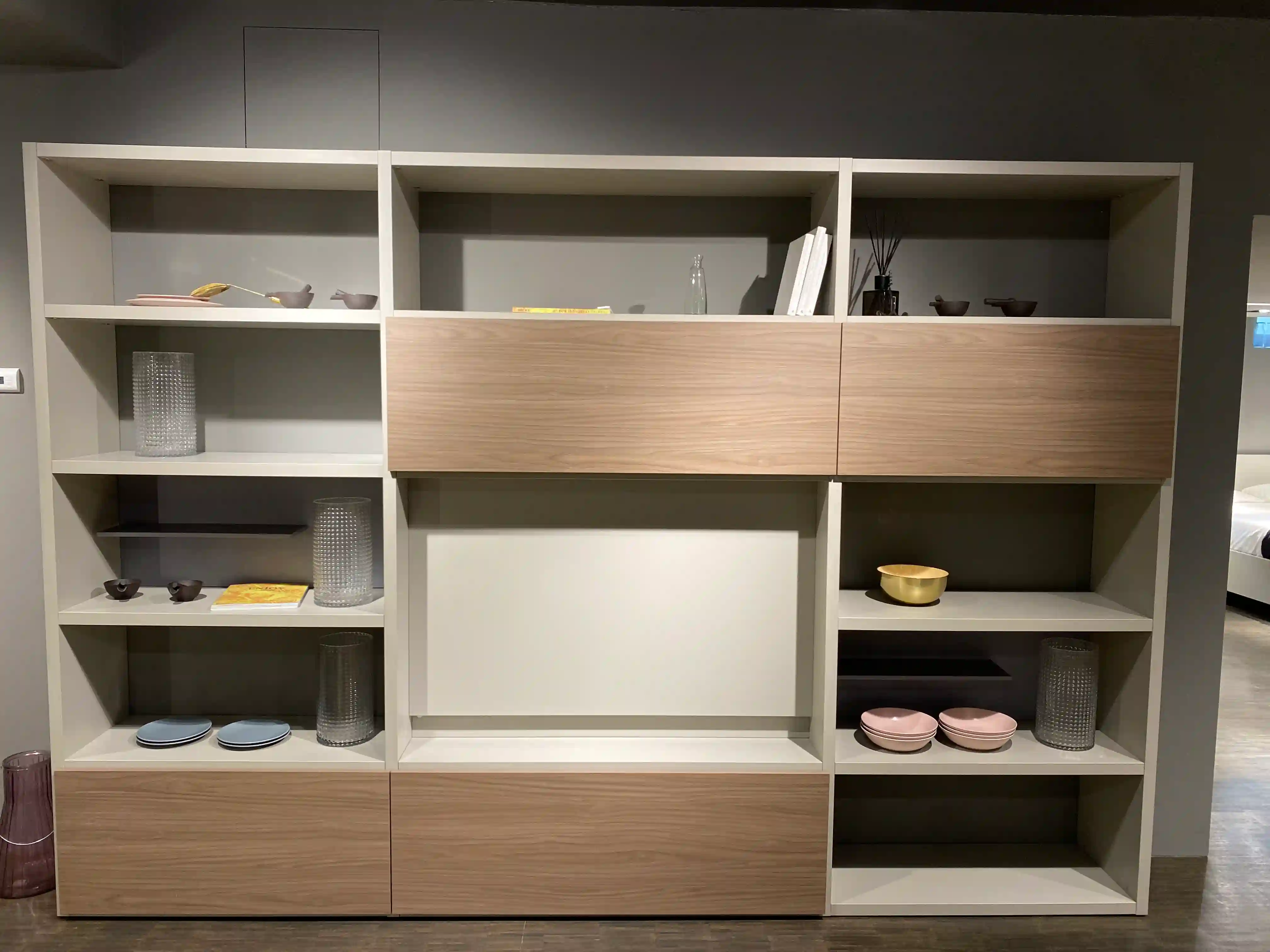 Parete libreria Integra con porta tv