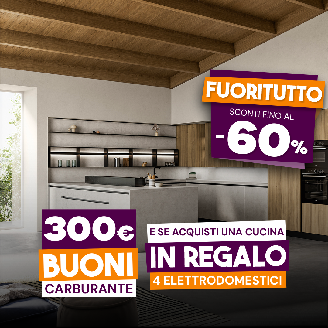 È iniziato il FUORI TUTTO fino al -60%