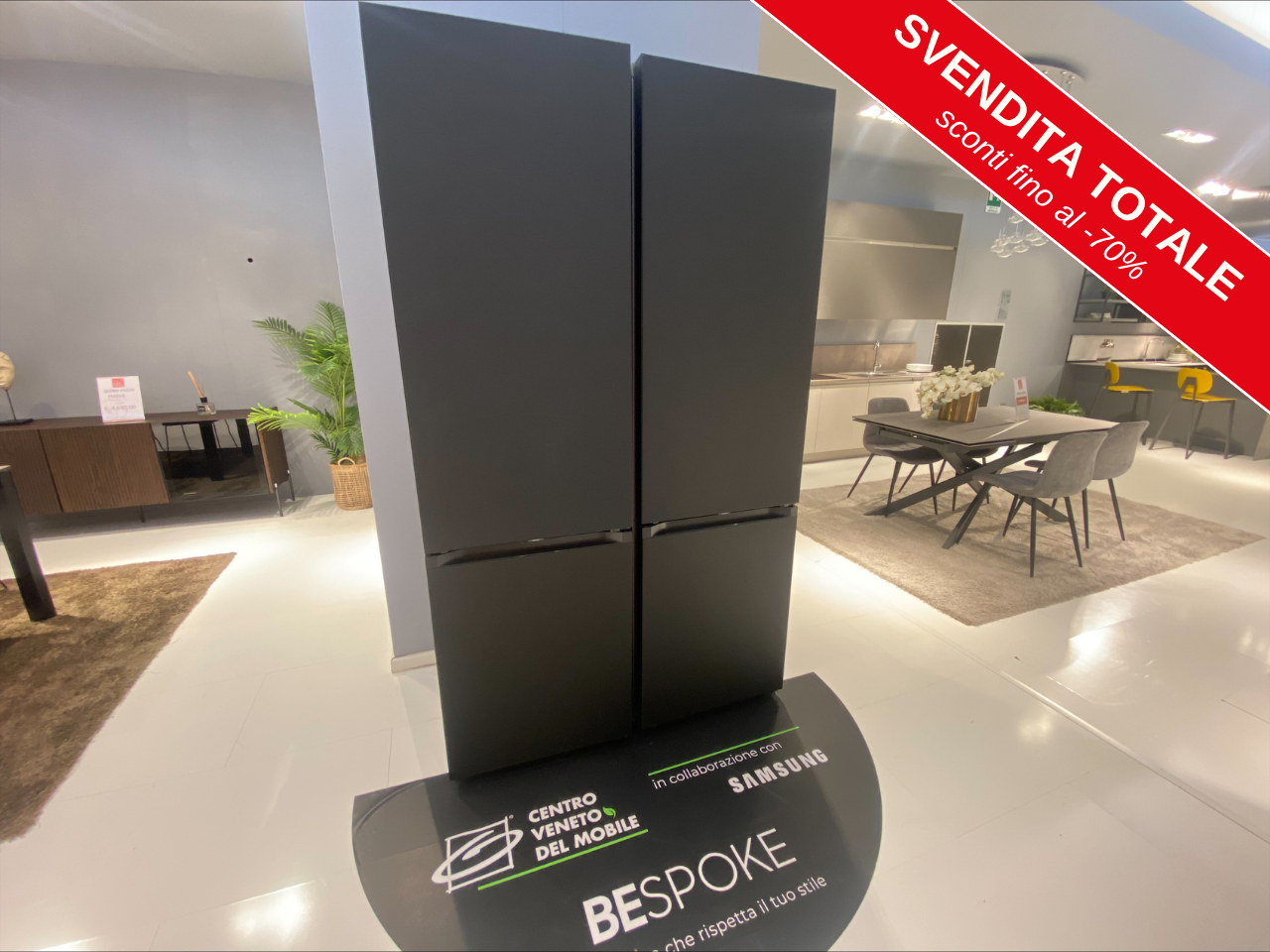 Frigo Be Spoke finitura Satin Graphite