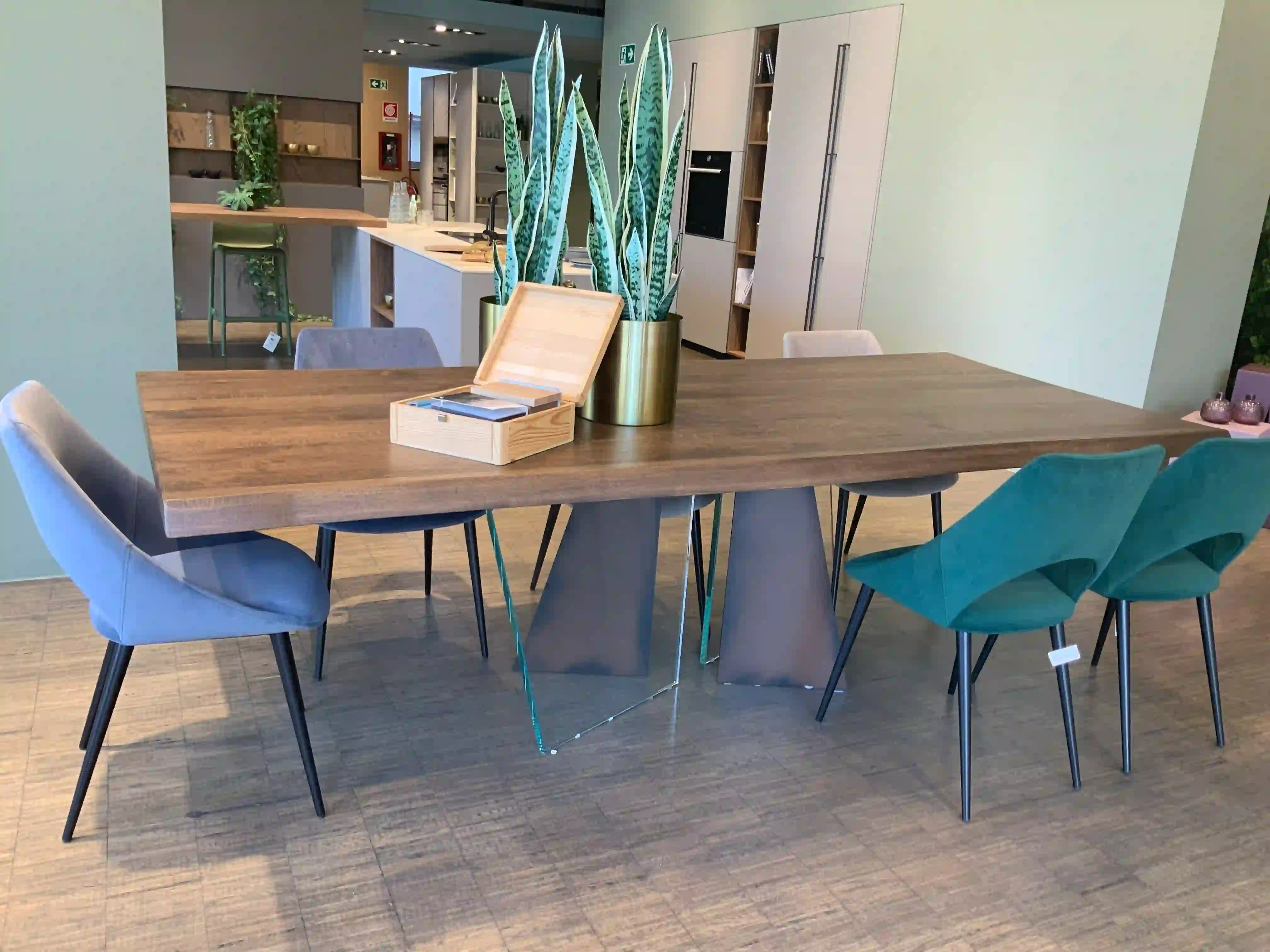 Tavolo San Francisco in finitura holand antik