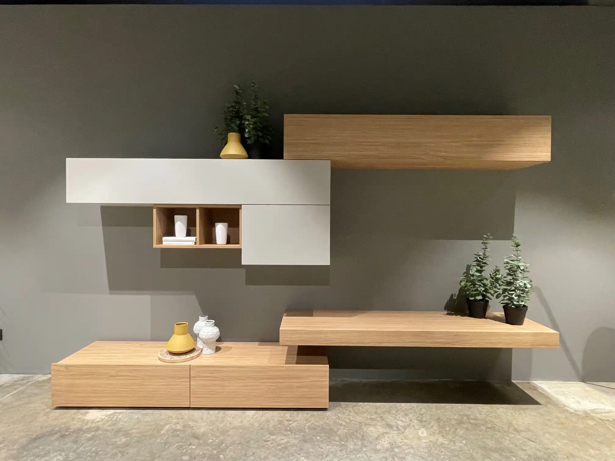 Soggiorno Joy Honey in finitura Matwood Honey