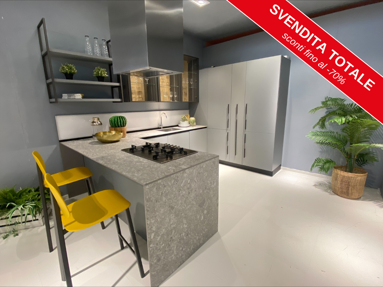 Cucina Arredo3 Kalì finitura Maximatt Selenio