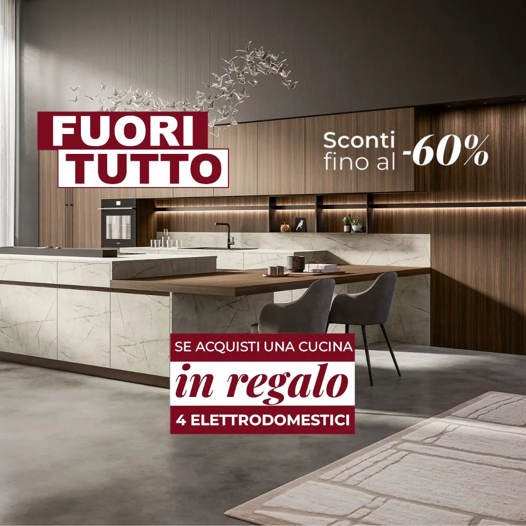 È iniziato il FUORI TUTTO fino al -60%