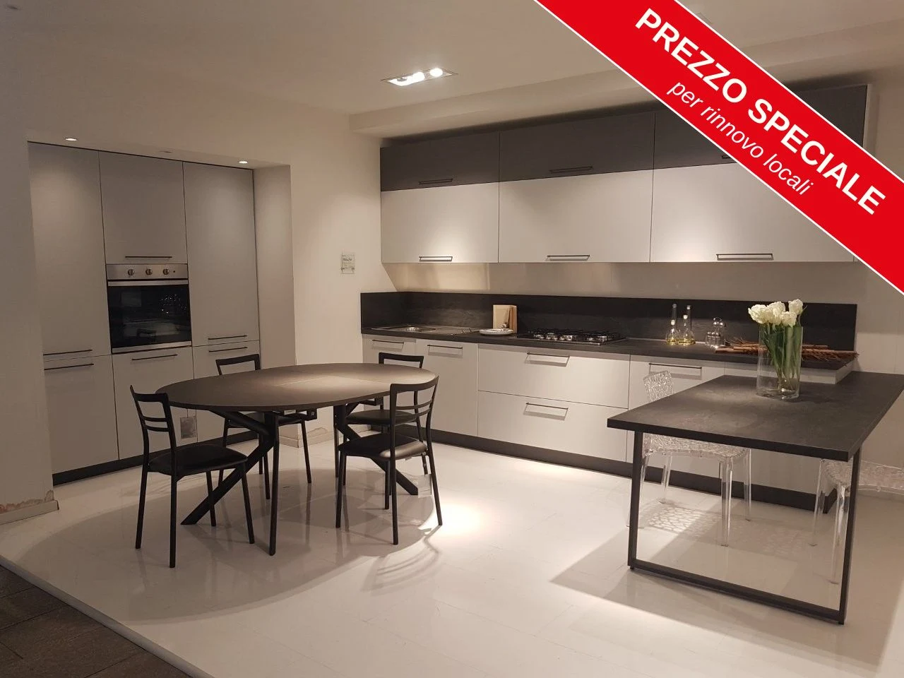 Cucina Arredo3 Cloe grigio neutro