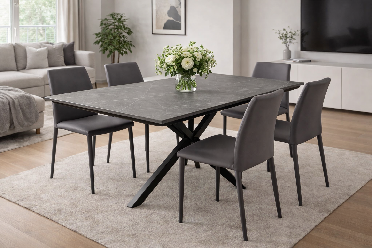 Set tavolo e sedie Irama