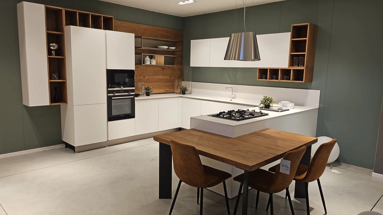 Cucina Kalì con top in Corian