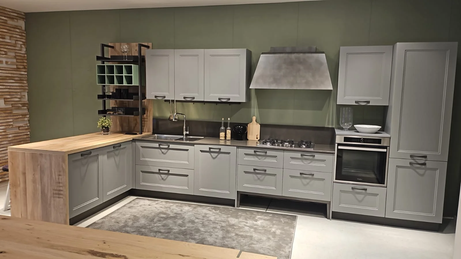 Cucina Meg finitura Maxximat selenio