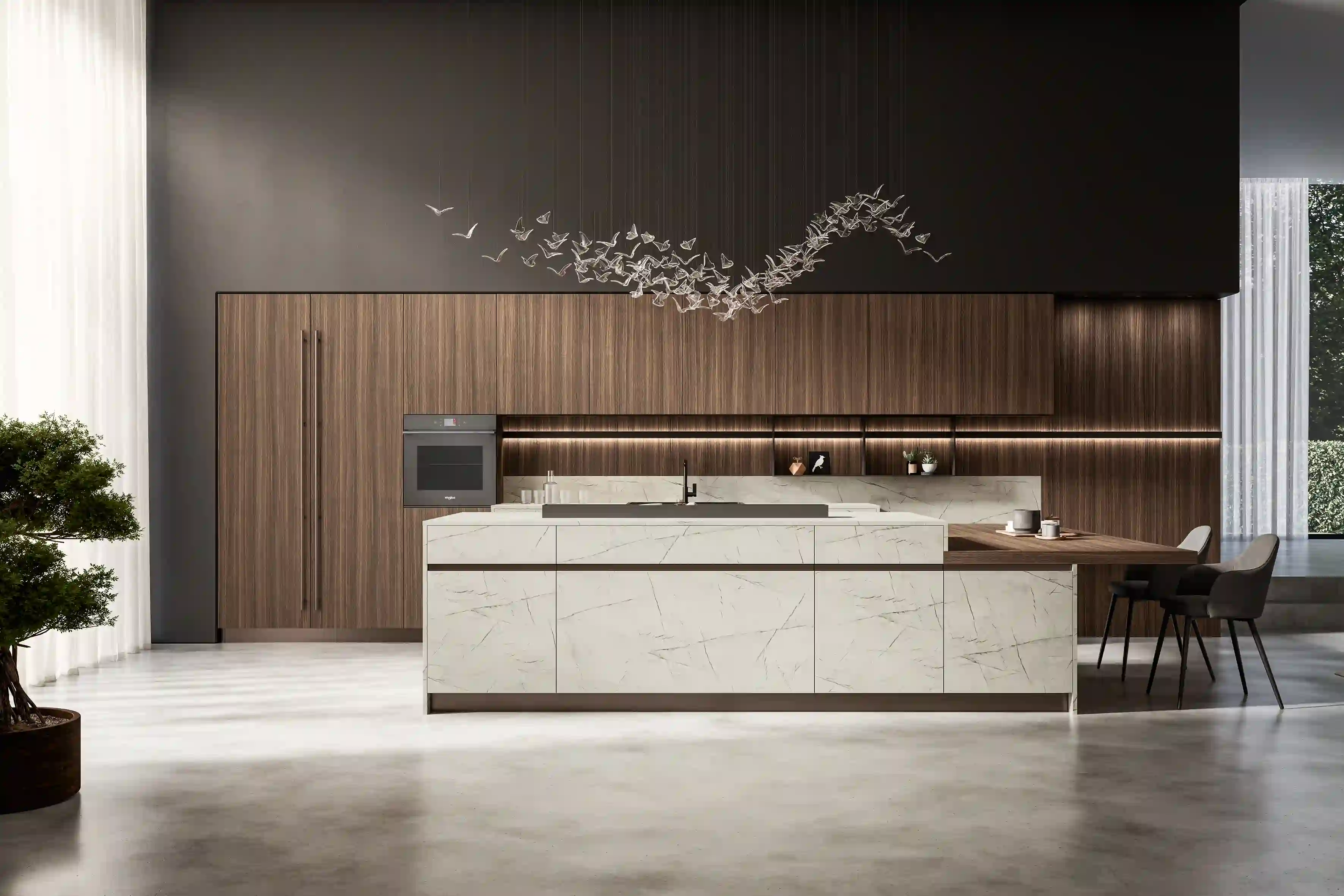 Cucina con isola Kalì